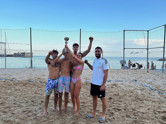 I vincitori del torneo di beach Volley di Cap d'Ail