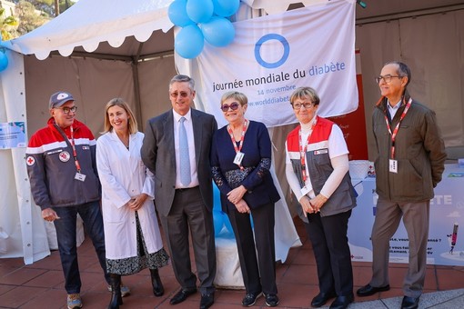 Anche il Principato di Monaco si è mobilizzato per la Giornata Mondiale contro il diabete