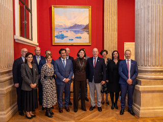 Sequenza inaugurale, Museo oceanografico di Monaco, 24 ottobre 2025 © Philippe Fitte / Institut océanographique. Sequenza inaugurale, Museo oceanografico di Monaco, 24 ottobre 2025 © Philippe Fitte / Institut océanographique.