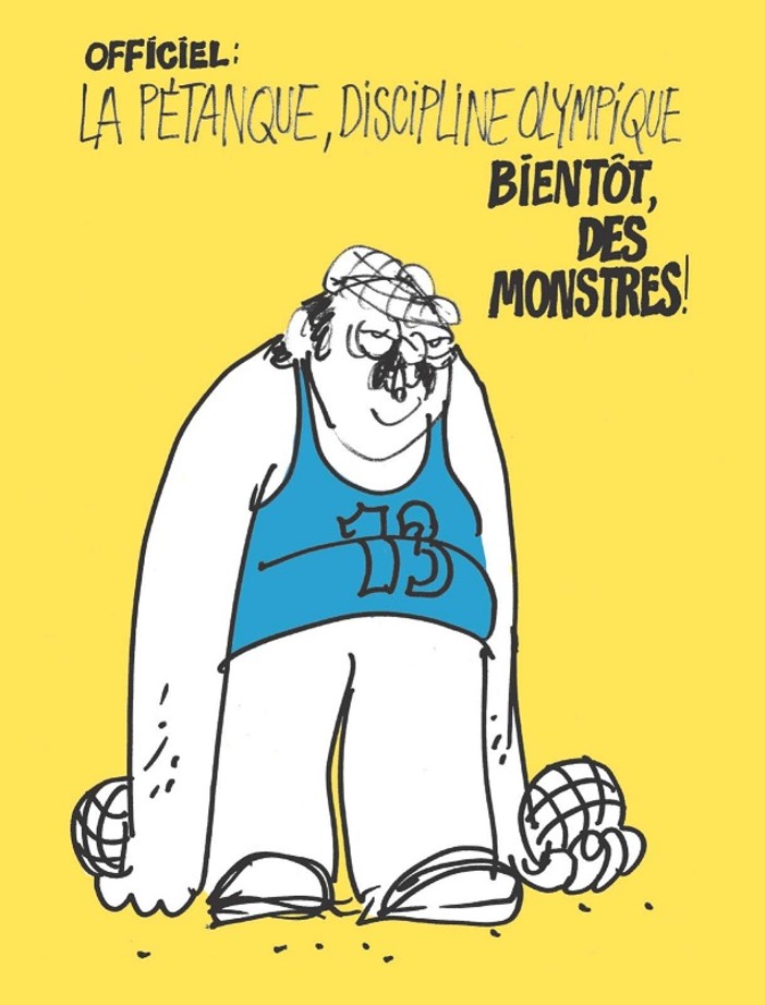 Charlie	Hebdo,1976 ©V.Cabut https://cabu-officiel.com/