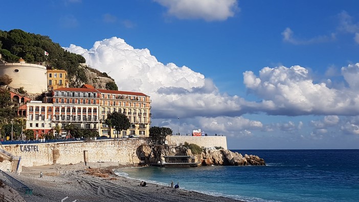 L'area del Castel Plage a Nizza nella foto di Ghjuvan Pasquale