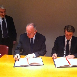 Firma di una nuova convenzione monetaria tra Monaco, Francia e Unione Europea