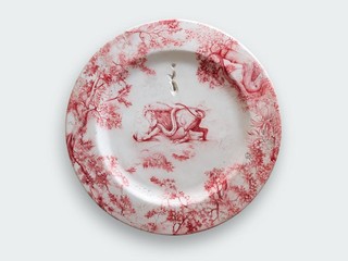 Assiettes tuées #4 ©Corine Borgnet Assiettes tuées #4 ©Corine Borgnet