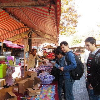 Il mercato di Cours Saleya a Nizza