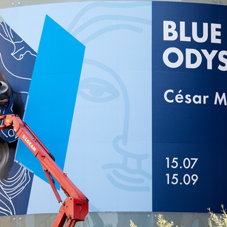 Fino al 15 settembre alla Galleria Nice Etoile la mostra &quot;Blue Odyssee&quot; di César Malfi