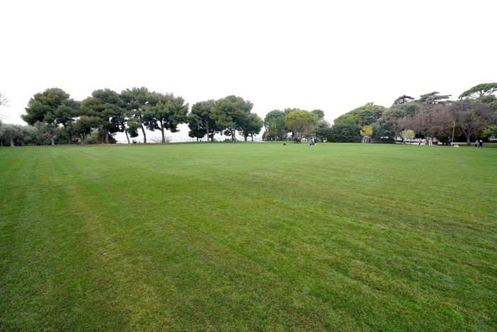 Il parco della Colline du Château a Nizza Il parco della Colline du Château a Nizza