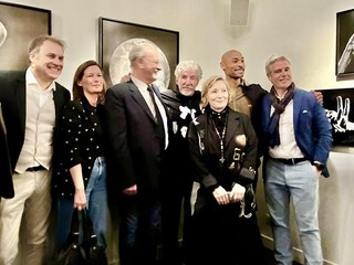 Il vernissage della mostra. Le fotografie sono di Silvia Assin