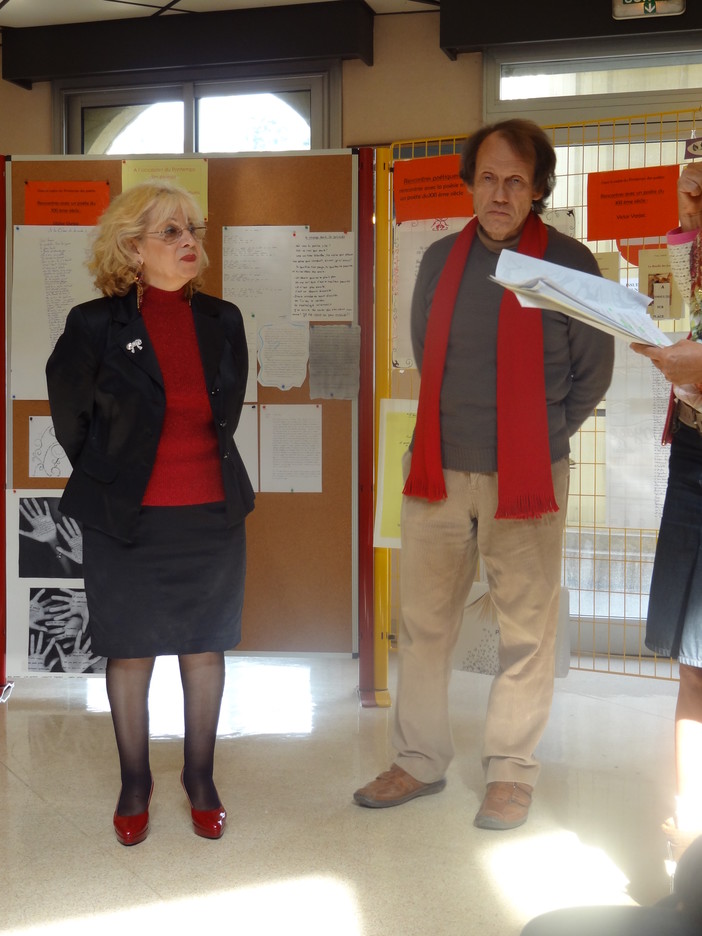 “Primavera dei poeti” Maria Salamone ospite al liceo Renoir a Cagnes Sur Mer “Primavera dei poeti” Maria Salamone ospite al liceo Renoir a Cagnes Sur Mer