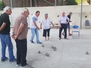 Danilo Radaelli: partita a bocce