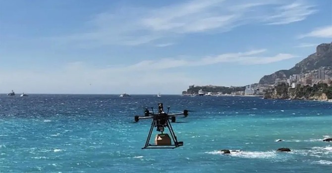 Droni al posto dei tender: sulla Costa Azzurra decolla la rivoluzione delle consegne agli yacht Droni al posto dei tender: sulla Costa Azzurra decolla la rivoluzione delle consegne agli yacht