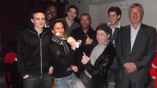 I ragazzi di Monaco Telecom che hanno vinto nel 2011
