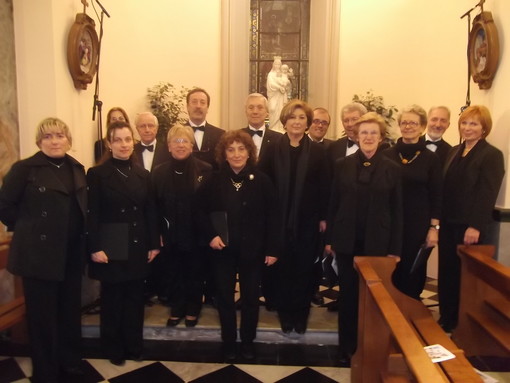 Il coro di Imperia alla celebrazione di Santa Devota, la Patrona di Montecarlo