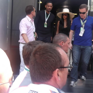 Will Smith ruba la scena del paddock a Montecarlo