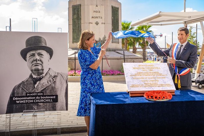 Dénomination boulevard Winston Churchill HD 1 (c) Mairie de Cannes Dénomination boulevard Winston Churchill HD 1 (c) Mairie de Cannes