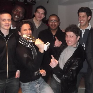 I ragazzi di Monaco Telecom che hanno vinto nel 2011