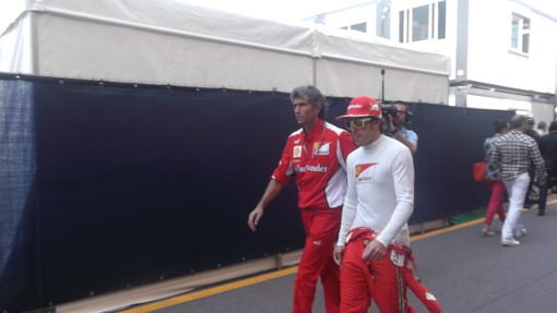 Piloti in pole position prima delle qualifiche a Montecarlo Piloti in pole position prima delle qualifiche a Montecarlo