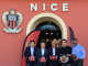 Jean-Pierre Rivère con gli azionisti dell'OGC Nice (foto tratta dal sito dell'OGC Nice)