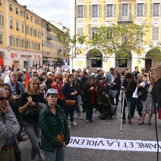 David Nakache ad una manifestazione di Tous Citoyens!
