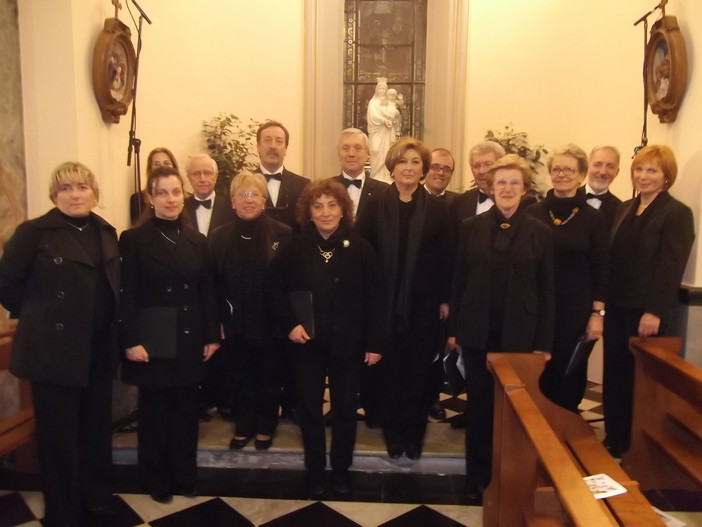 Il coro di Imperia alla celebrazione di Santa Devota, la Patrona di Montecarlo Il coro di Imperia alla celebrazione di Santa Devota, la Patrona di Montecarlo