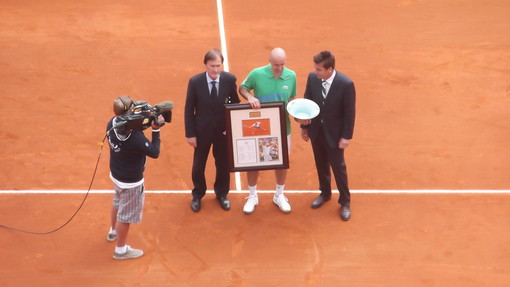 Lunghissimi applausi e lacrime per Ivan Ljubičić al Montecarlo Rolex Masters