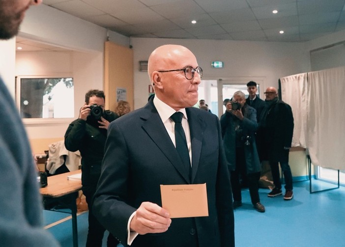 Eric Ciotti, neo sindaco di Nizza Eric Ciotti, neo sindaco di Nizza