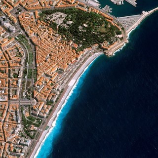 Nizza nell'immagine postata sulle reti sociali da Eric Lagadec