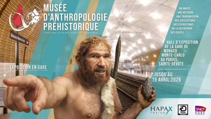 “Exposition à la Gare SNCF de Monaco” dedicata alla preistoria del Principato