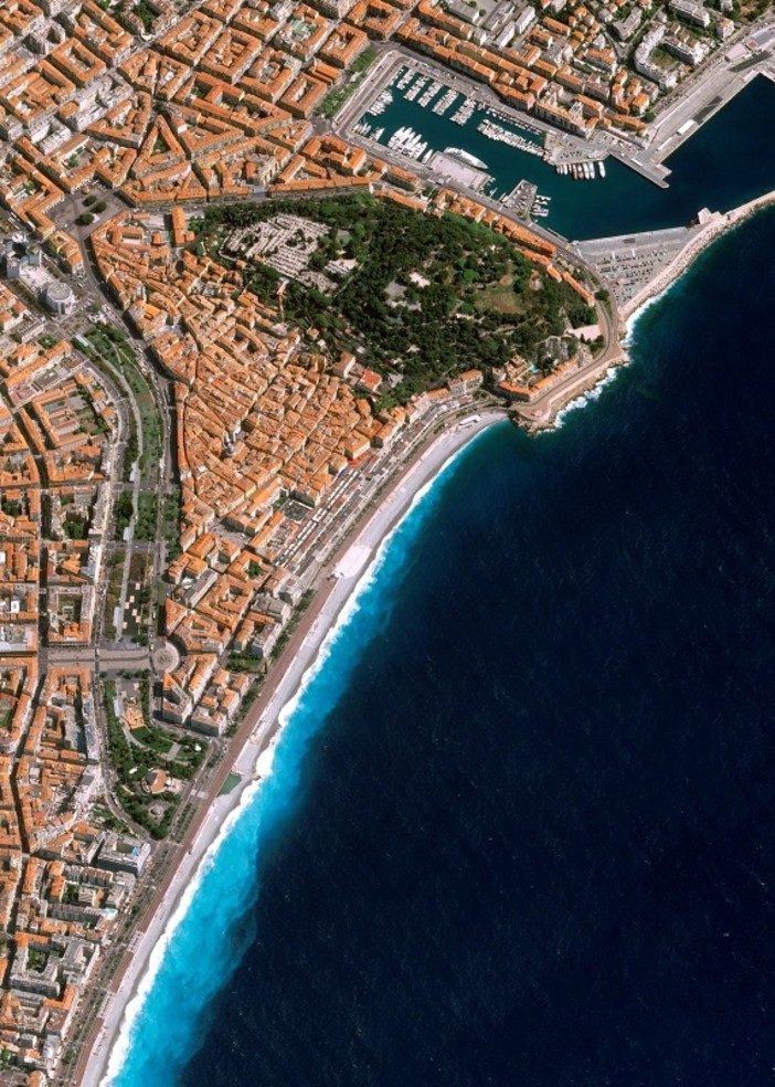 Nizza nell'immagine postata sulle reti sociali da Eric Lagadec