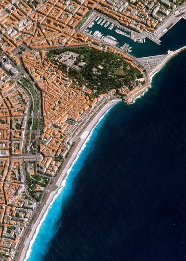 Nizza nell'immagine postata sulle reti sociali da Eric Lagadec