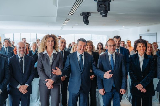 Christian Estrosi durante la presentazione della sua lista