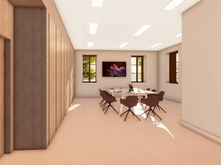 Ferme Giaume - Salle intérieure (c) Atelier Gabrielli  - Mairie de Cannes