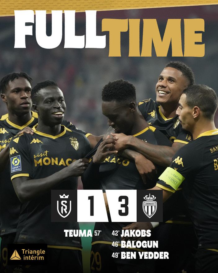 Ligue 1, Monaco batte tre colpi in trasferta e manda Reims al tappeto per 3-1 Ligue 1, Monaco batte tre colpi in trasferta e manda Reims al tappeto per 3-1