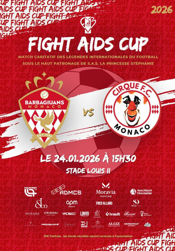 Barbagiuans di Monaco vs Cirque FC alla FIGHT AIDS CUP allo Stade Louis II