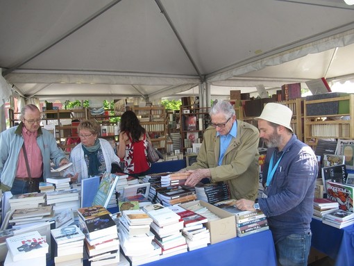 Festival du livre di Nizza, foto di archivio