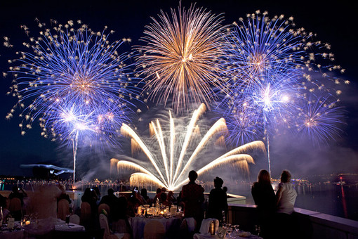 Domani sera spettacolo del gruppo italiano Pirotecnica San Pio