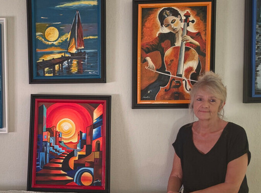 © Esposizione di pittura di Françoise Morellon © Esposizione di pittura di Françoise Morellon