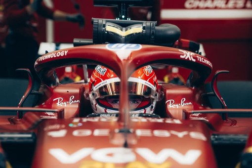 Charles Leclerc (Foto Ferrari) Charles Leclerc (Foto Ferrari)