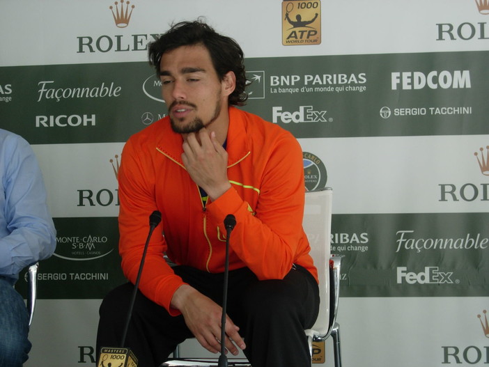 Montecarlo Rolex Masters, Fabio Fognini "Ce l'ho messa tutta. Ora voglio solo lavorare"