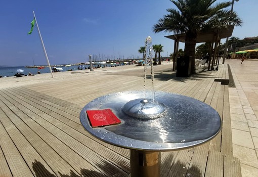 Una fontanella delle Sablettes Una fontanella delle Sablettes