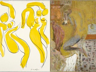 Fondation Maeght, Henri Matisse, Mouvement de danse, 1945 / (3) Pierre Bonnard, Nu de dos à la toilette, hiver 1934 (2)