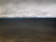 PASCAL GEYRE Horizon bleu Technique mixte sur toile - 130 x 130 cm - 2020