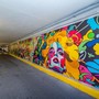 Fresque tunnel Ferrage  (c) Mairie de Cannes
