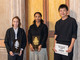 I premiati della sesta edizione del Festival di Film di Villa Medici, dedicata alla memoria di Lili Hinstin, durante la cerimonia di consegna dei riconoscimenti. (Foto: Alessia Calzecchi / Villa Medici).