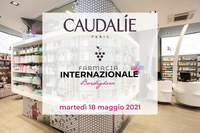Continua la collaborazione tra la Farmacia Internazionale di Bordighera e la nota casa di cosmetici Caudalie Continua la collaborazione tra la Farmacia Internazionale di Bordighera e la nota casa di cosmetici Caudalie