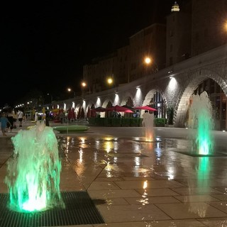 "Fontane luminose" di Luisella Cappio