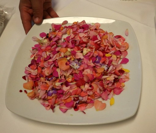 A Golosaria Milano si cucina con i fiori eduli A Golosaria Milano si cucina con i fiori eduli