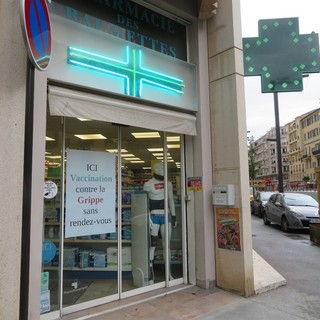 Farmacia di Nizza, foto di archivio