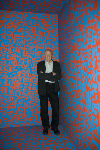 François Morellet, Dans le labyrinthe du G.R.A.V., 1963–2000. Collezione del Musée d’Art et d’Histoire, Cholet © Adagp, 2025.