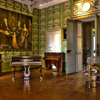 Musée d’Art et d’Histoire de Provence, salon verd, Grasse