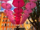 Ombrelli rosa a Grasse